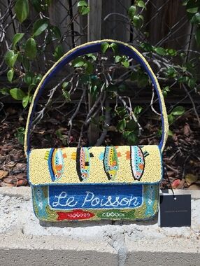 Tik Tok Viral Le Poisson Sardine Beaded Bag